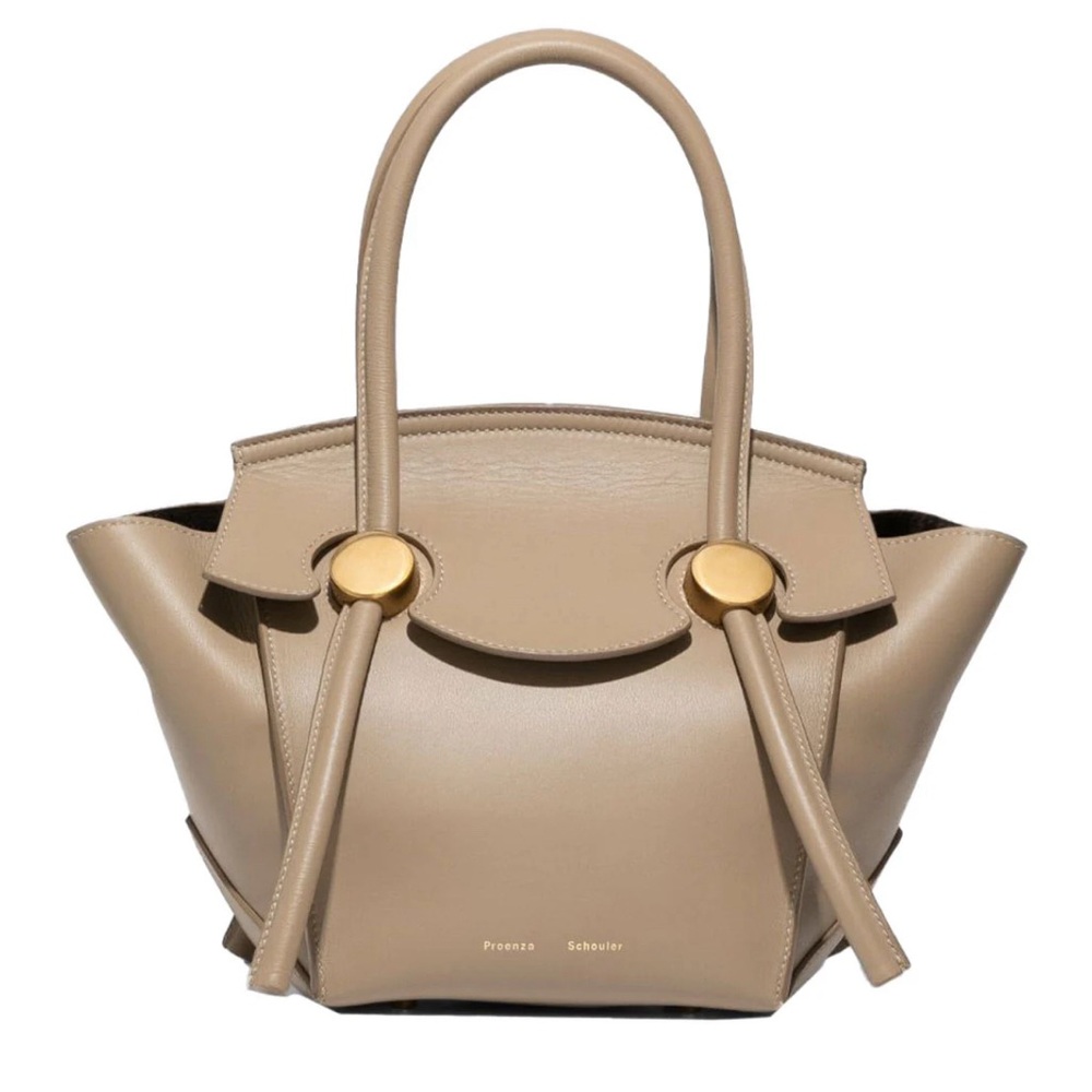 Proenza Schouler Small Pipe Bag in Light Taupe